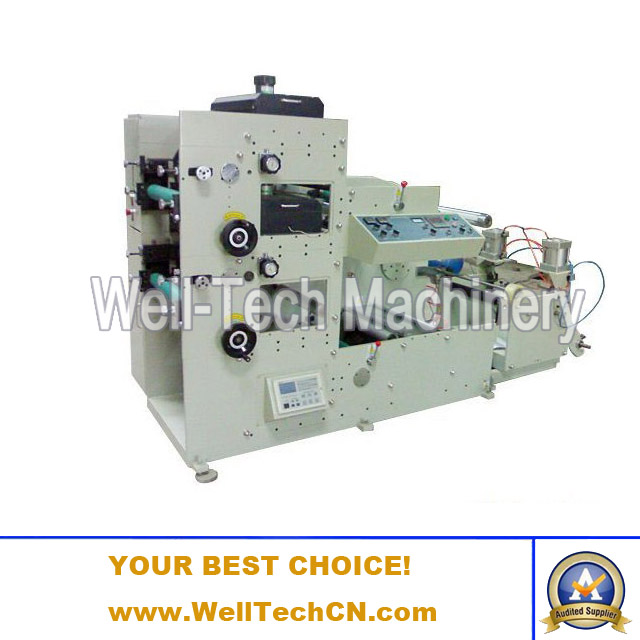 WT-320A-2C Two Colors Label Flexographic Printing Machine