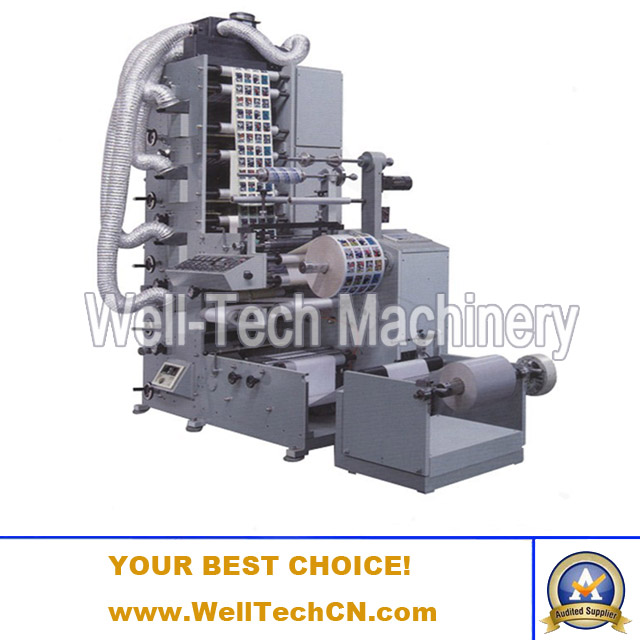 WT-320B-5C Automatic UV Flexographic Label Printing Machine