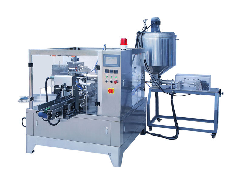 liquid thick liquid /paste premade pouch packing machine liquid thick liquid /paste premade pouch packing machine
