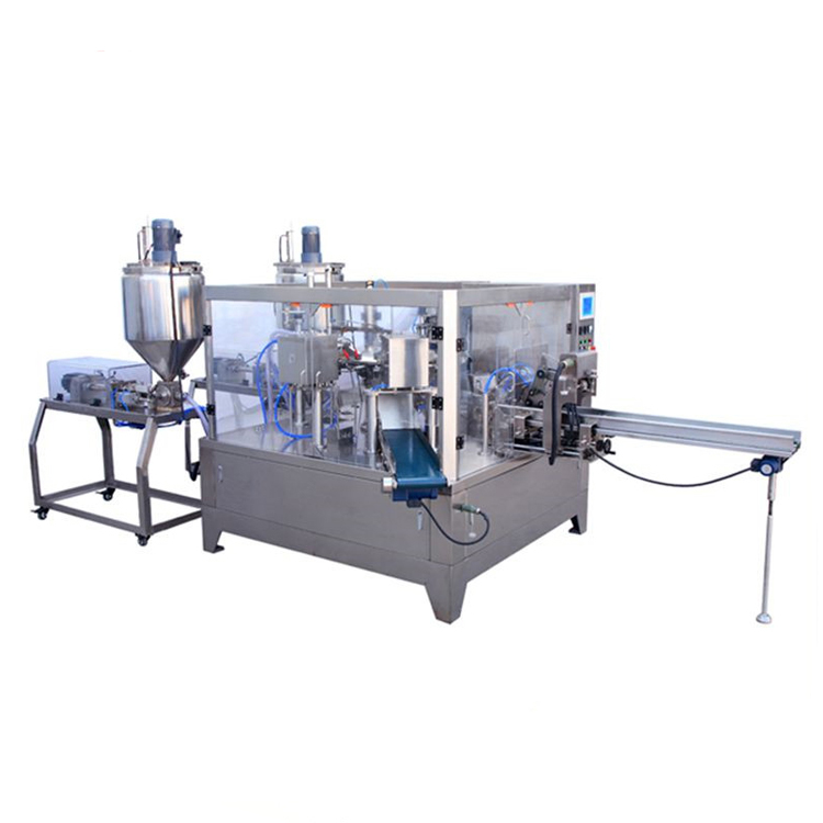 liquid thick liquid /paste premade pouch packing machine liquid thick liquid /paste premade pouch packing machine