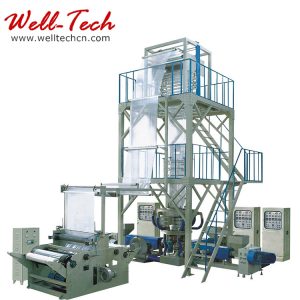 sj 45x3/fm 1000 sj 50x3/fm 1200 sj 55x3/fm 1500 three layer common extruding rotary die film blowing machine