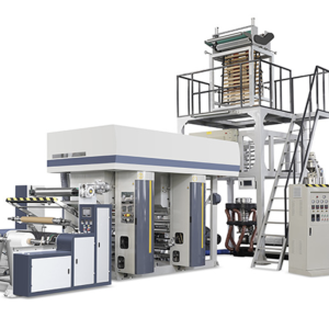 biodegradable film blowing two color ink printing line