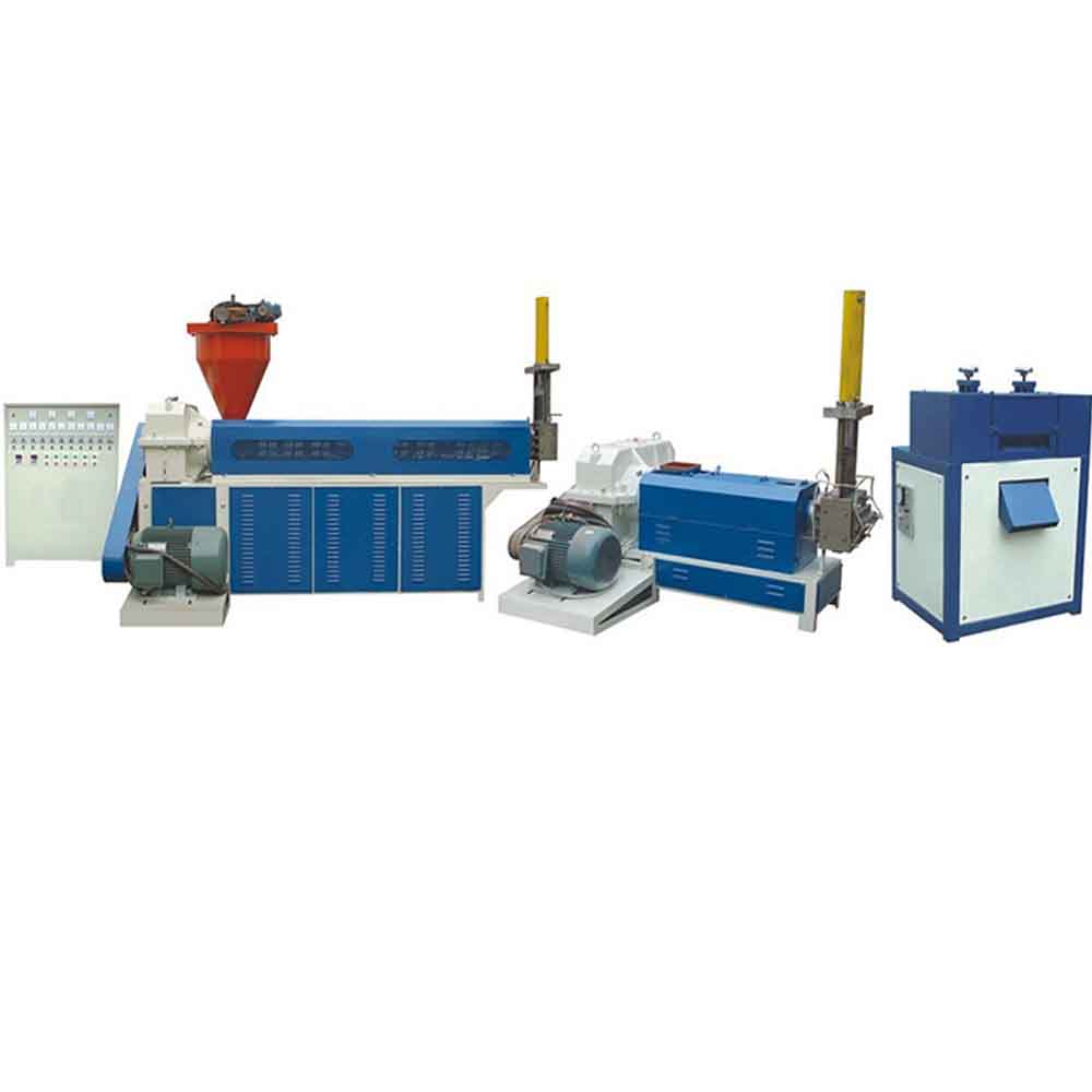 two stages plastic recycling machine with water cooling two stages plastic recycling machine with water cooling