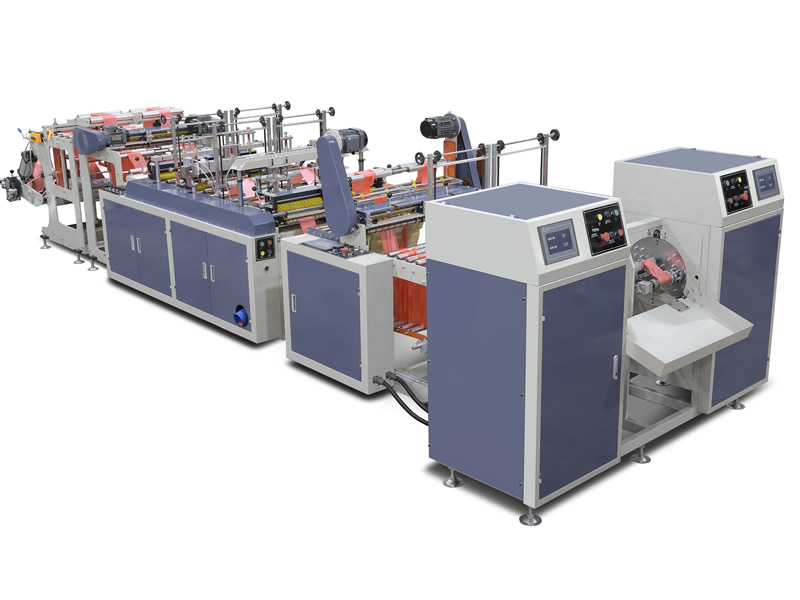 automatic star sealing perforated t shirt garbage bag on roll making machine automatic star sealing perforated t shirt garbage bag on roll making machine