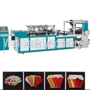 wtfb b800 plastic flower sleeves bag making machine