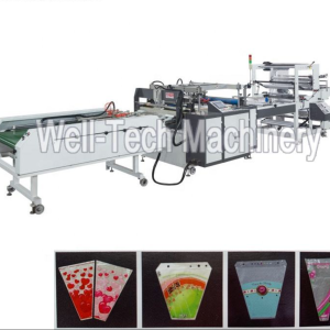 wtfb c800 automatic flower sleeves bag making machine