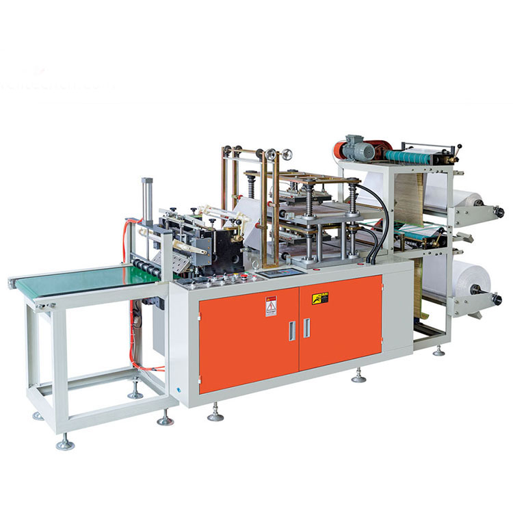 wt gm b500 double layer disposable plastic ldpe hdpe gloves making machine wt gm b500 double layer disposable plastic ldpe hdpe gloves making machine