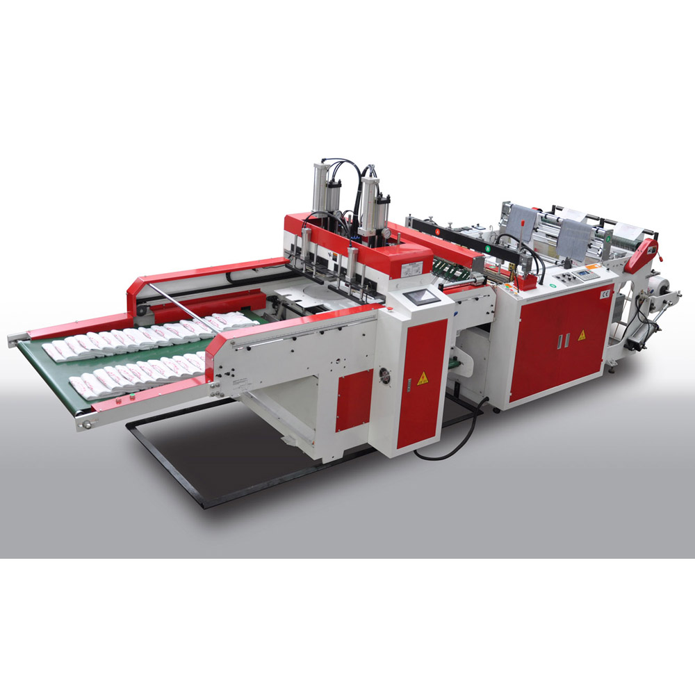 high speed ldpe hdpe biodegradable t shirt shopping bag making machine high speed ldpe hdpe biodegradable t shirt shopping bag making machine