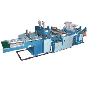 high speed ldpe hdpe biodegradable t shirt shopping bag making machine