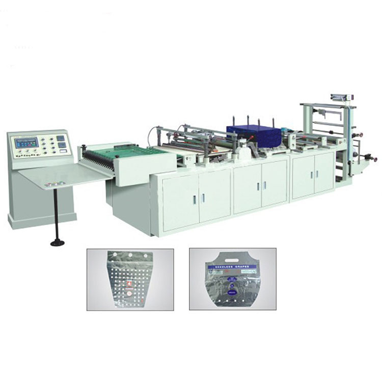 plastic special shaped bag making machine (specifically for grape packing bags) plastic special shaped bag making machine (specifically for grape packing bags)