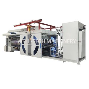 satellite type six colors ci flexographic printing machine