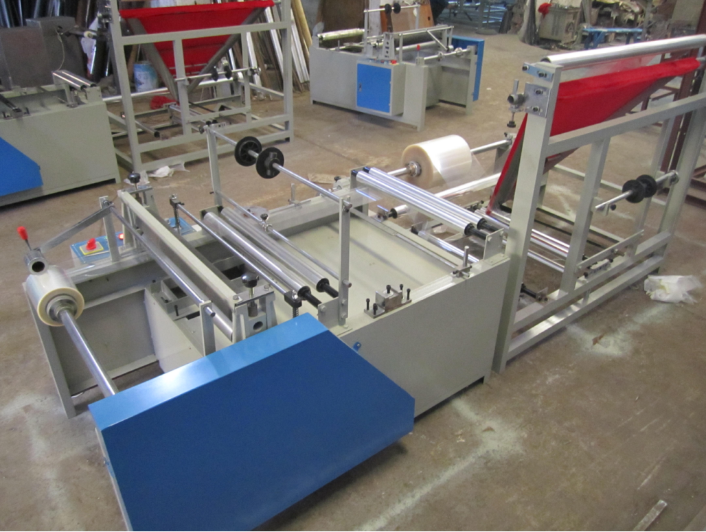 plastic film folding rewinding machine plastic film folding rewinding machine